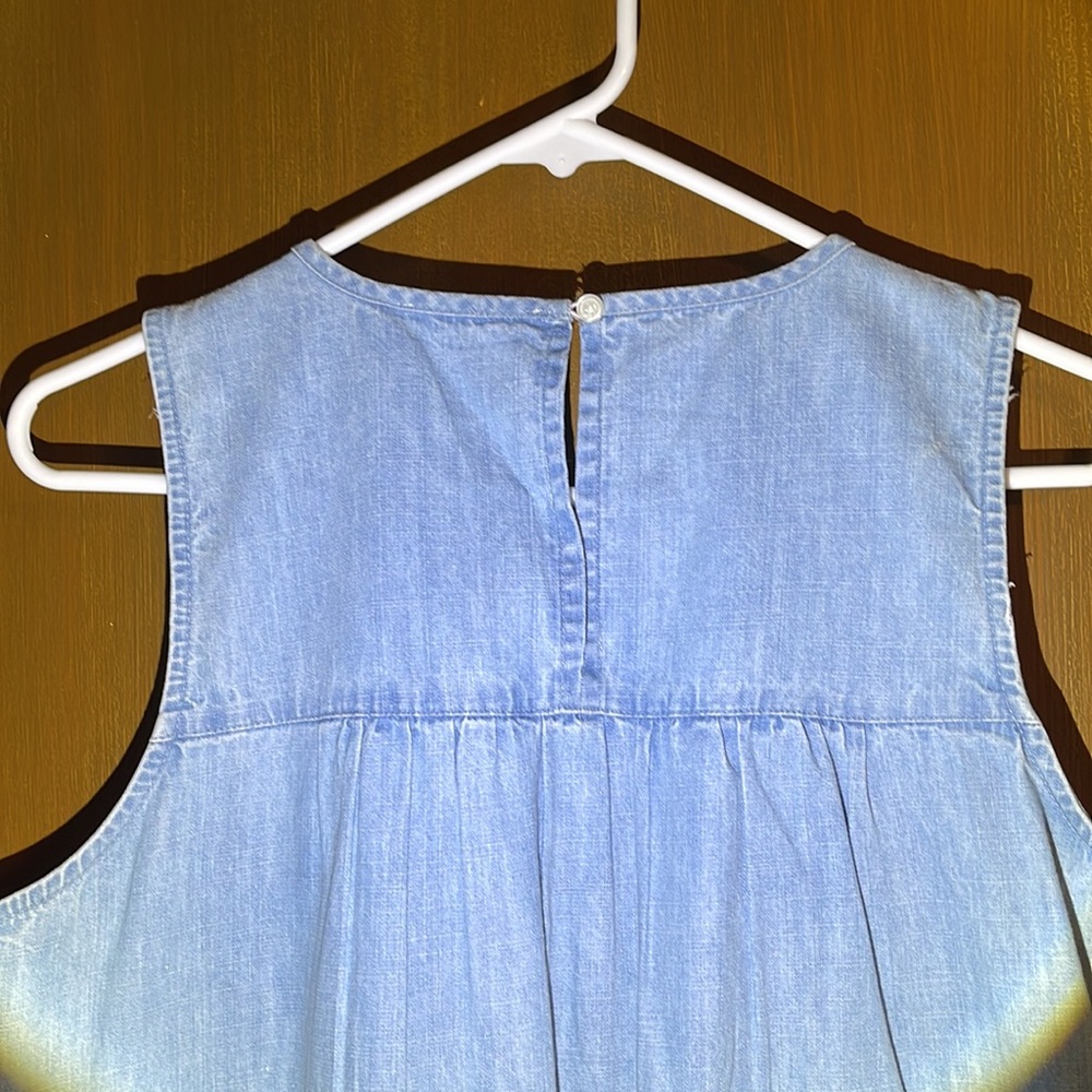 Loft Denim Sleeveless Dress - Picture 3 of 5